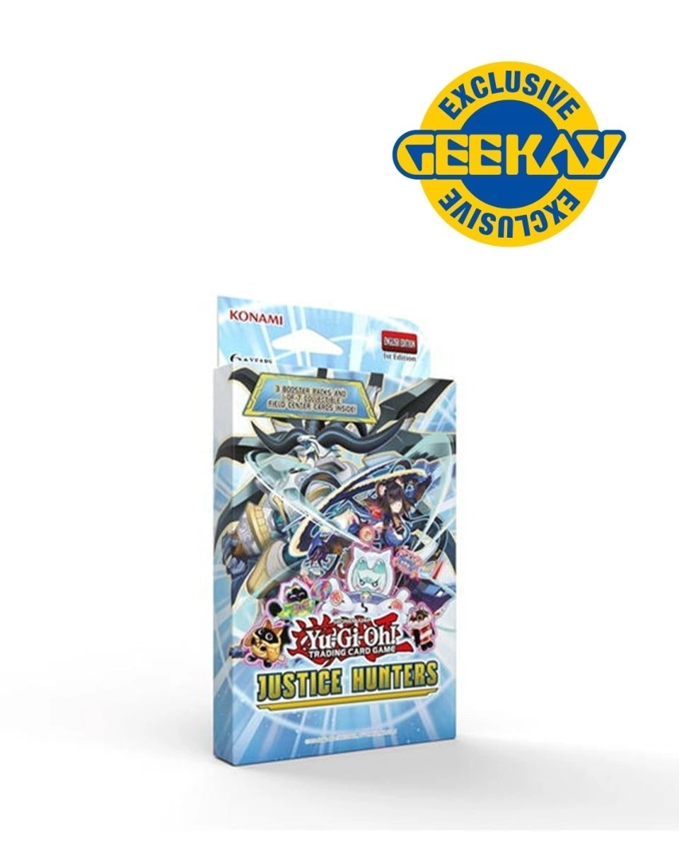 Justice Hunters Tuck Box - 3 booster packs