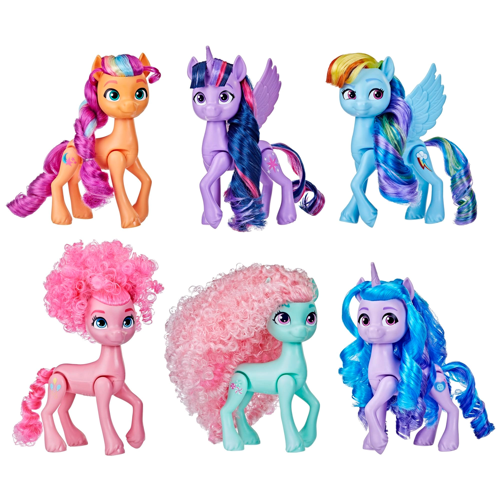 Hasbro, Inc. Rainbow Celebration (F6340) 6 pcs