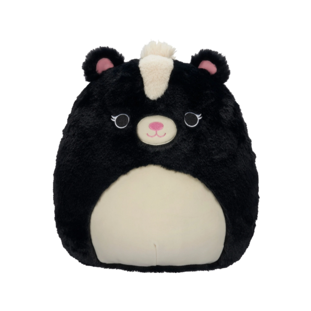 Squishmallows Selma Skunk Fuzzamallows 30 cm Plush - Black/White