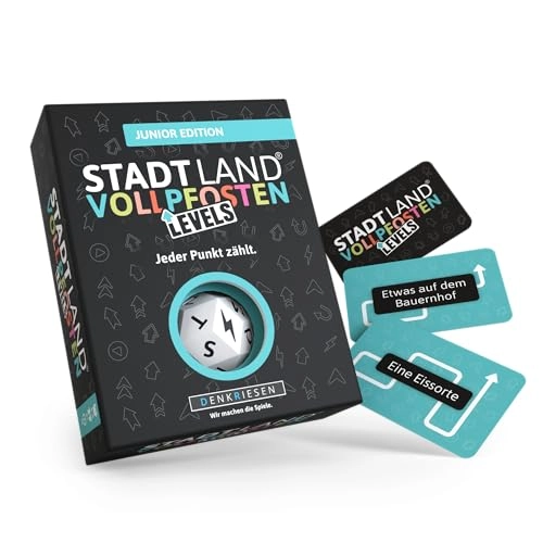 Stadt Land Vollpfosten Levels: Junior Edition (German)