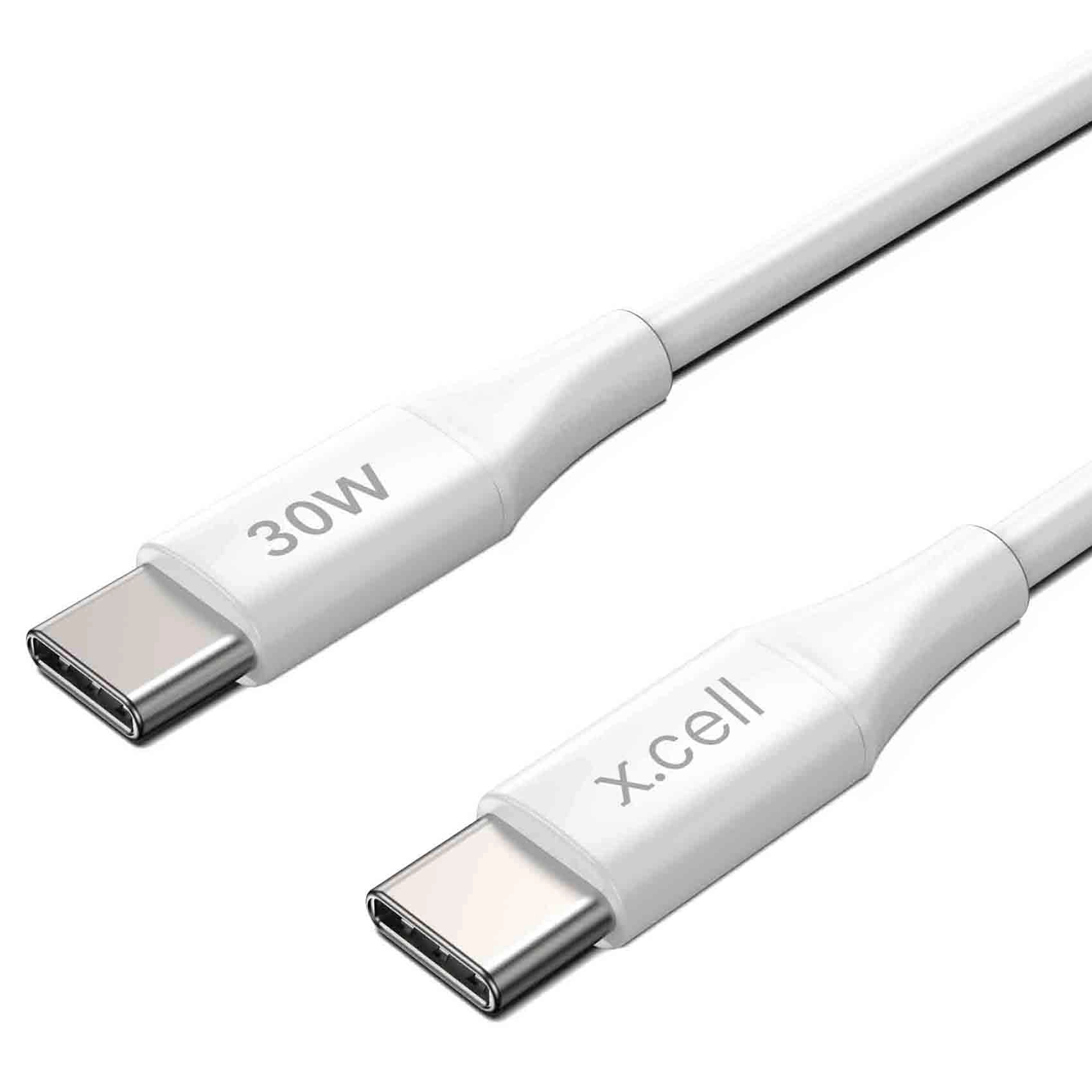 Charge Cable 30W USB-C to USB-C 1m Braided