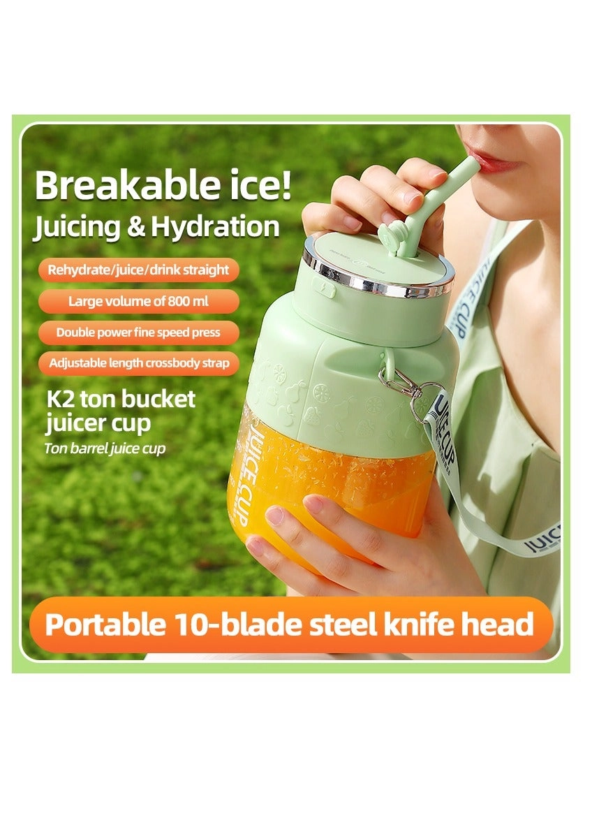 Portable Blender Cup - Mini Personal Juicer USB Charging