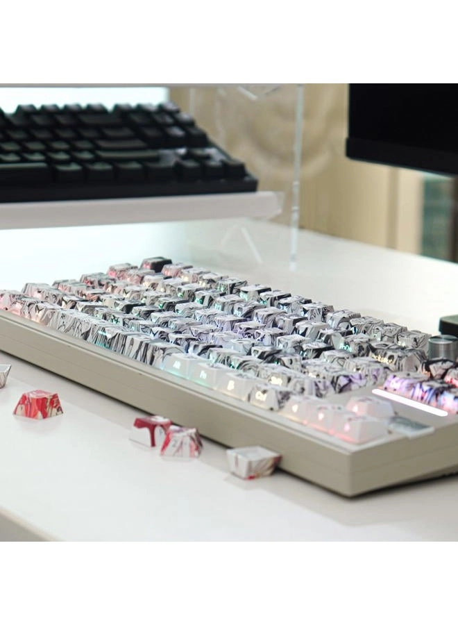 135 Keys PBT Keycaps - USB