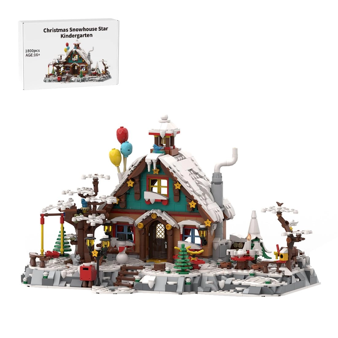 WOWOBONTOY MOC-201852 - 1800 pcs