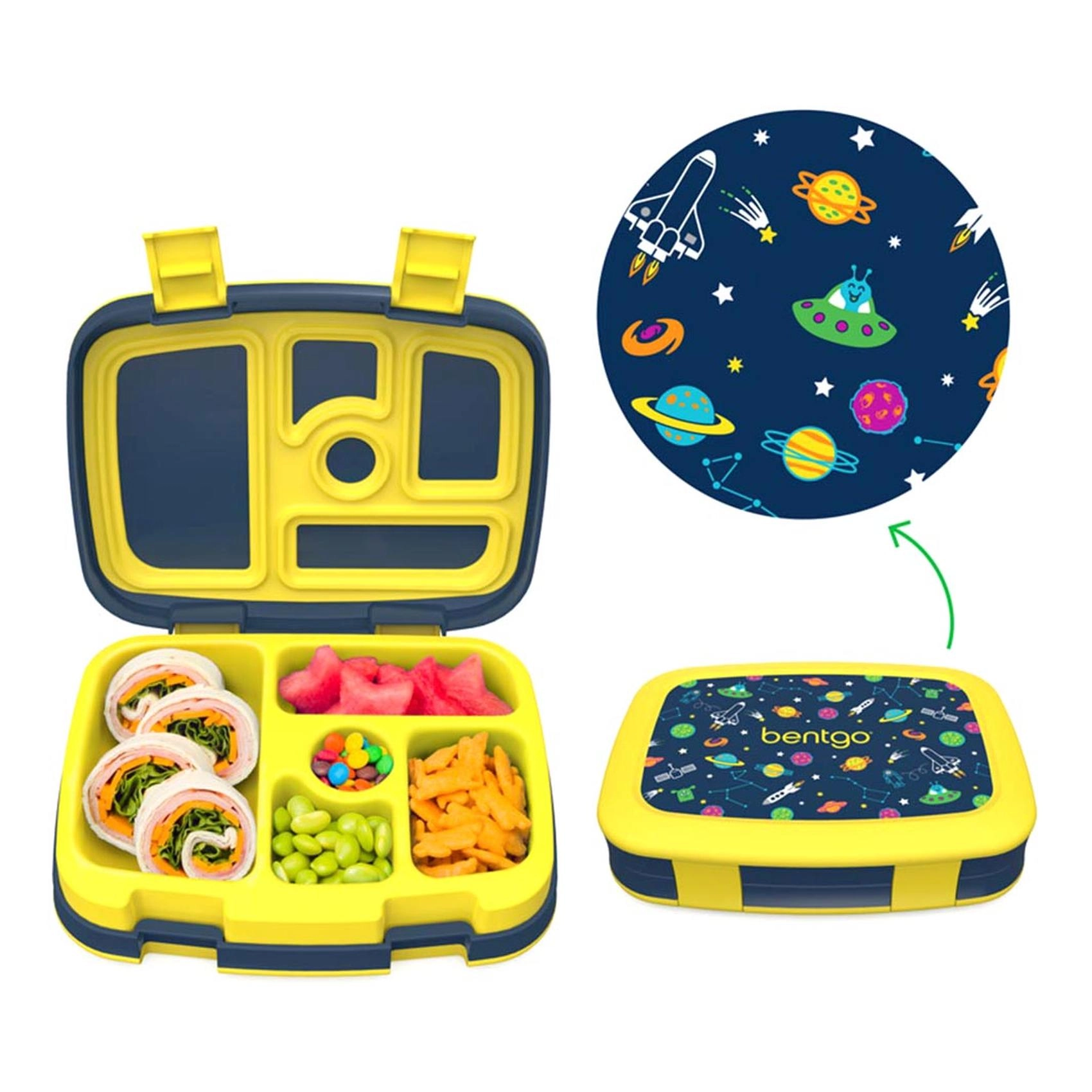 Space Printed Lunch Box