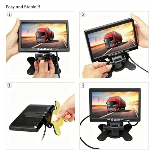 Rear View Parking Camera - Night Vision 4Pin 800*480