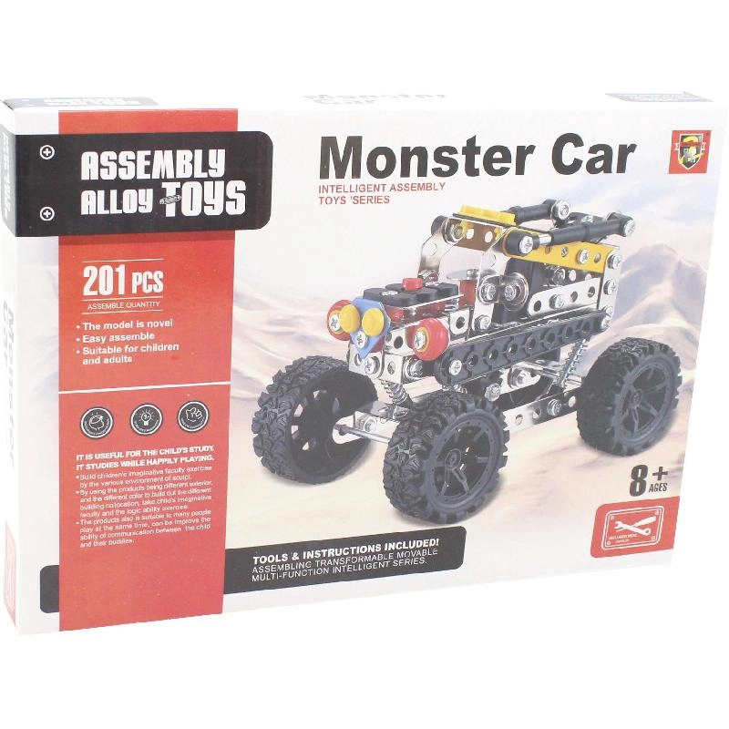 Non Branded Monster Car - 201 pcs for ages 8+