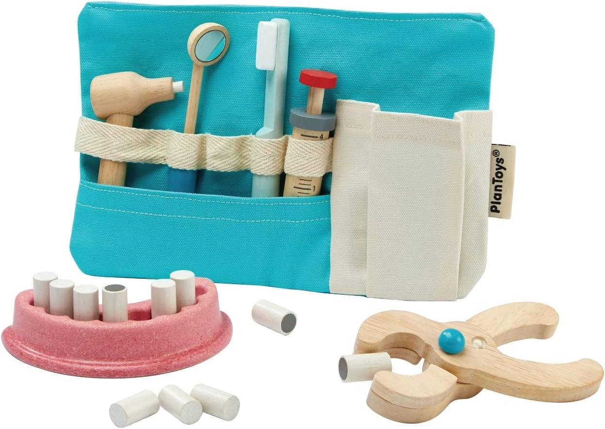 PlanToys Dentist Set - 16 pcs (Klg-3493)
