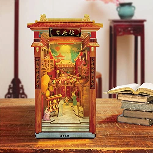 DIY Dollhouse Miniature Book Nook - Dream of Tang Dynasty