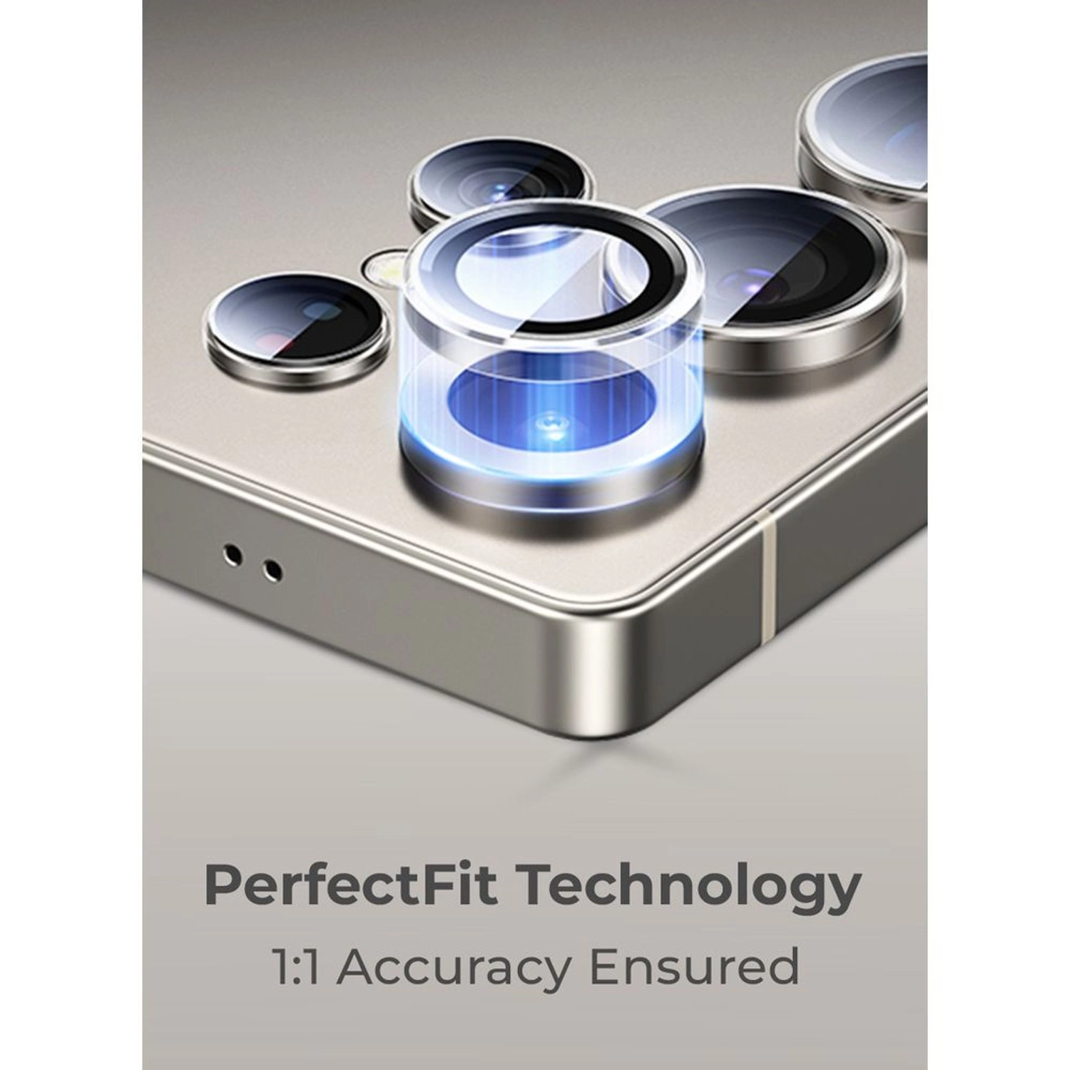 Clear Camera Lens Protector for Samsung Galaxy S25 Ultra