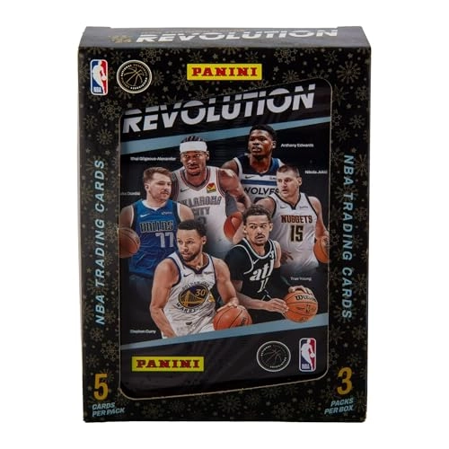 2023-24 Revolution Basketball Trading Cards Tin - 3 Packs 5 Cards per Pack