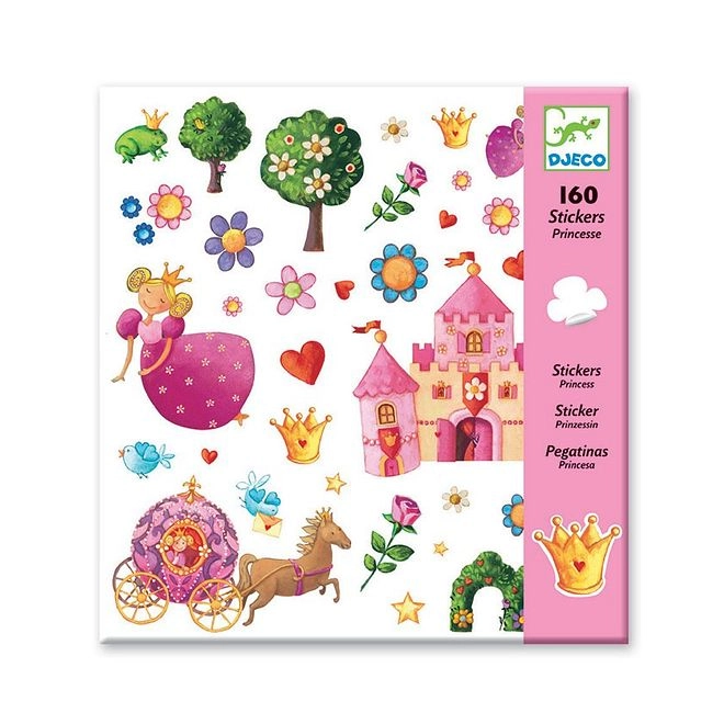 Princess Marguerite Sticker Book Pink 160 pcs