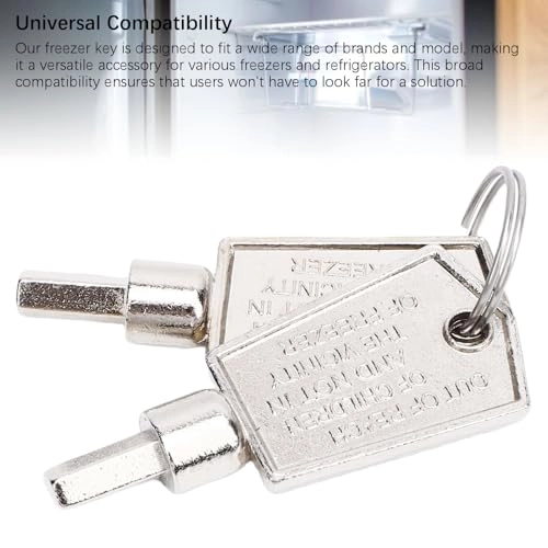 Freezer Key - Aluminum Alloy Portable Lightweight 2 Pcs