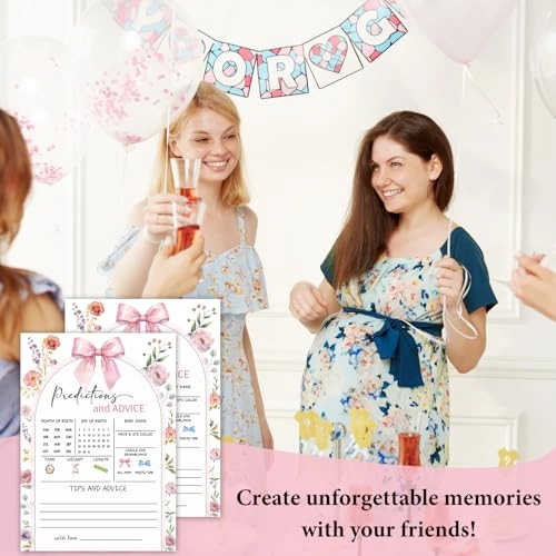 Baby Shower Games Cards - Adult 30