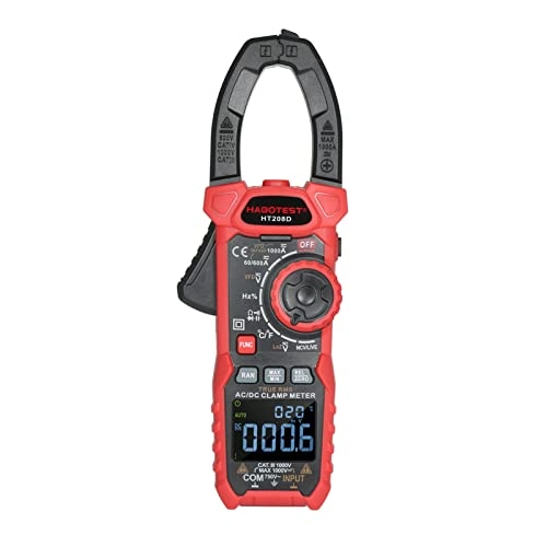 True RMS Digital Multimeter Clamp Meter - 1000A CAT III 40mm