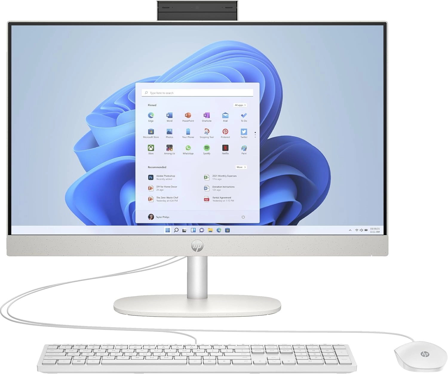 HP All-In-One Desktop - 16GB 23.8 inch 13th Gen Intel Core i5-1335U
