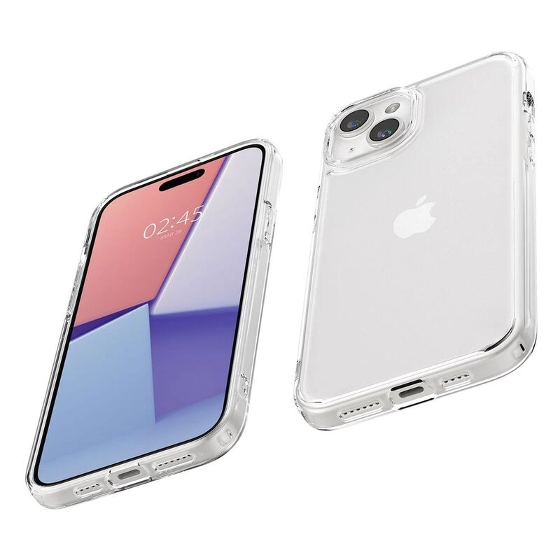 Crystal Hybrid Back Cover for iPhone 15