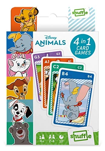 Disney Animals - 4 in 1 Card Game