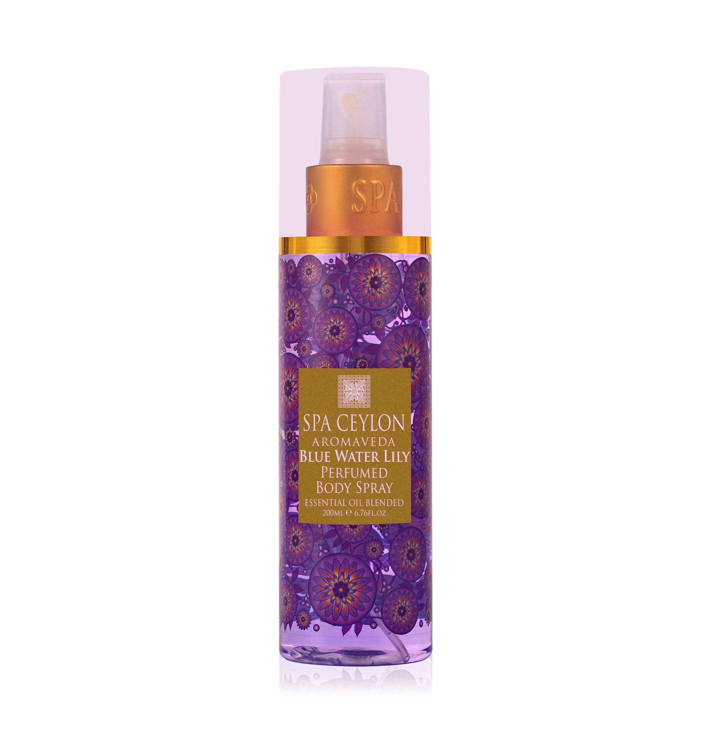 Blue Water Lily Body Spray - 200 Milliliters Water Lily