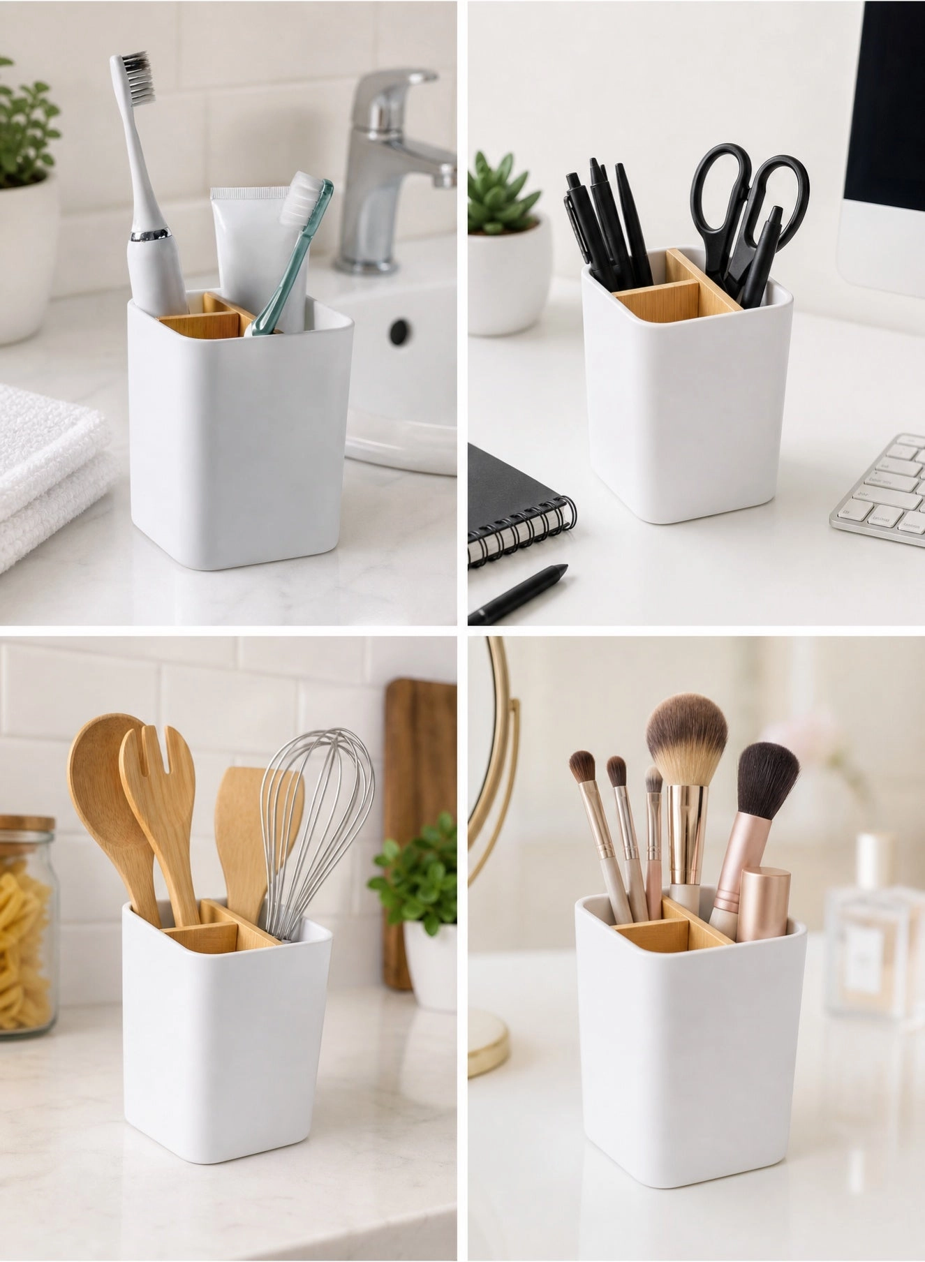 Toothbrush Holder - Counter 3 Slots