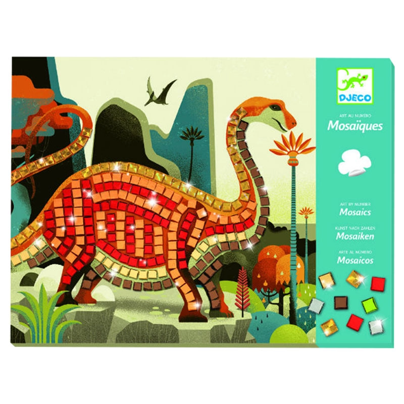 DJECO Dinosaurs Mosaics