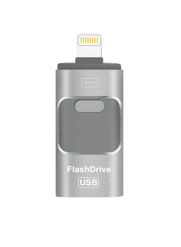 USB Flash Drive - Type-C Interface + apple Head + USB 256GB