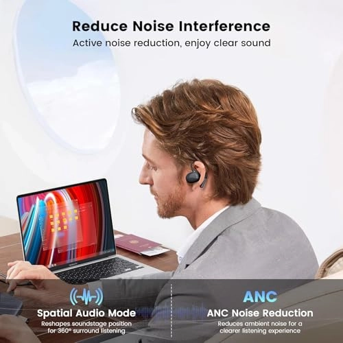 Open Ear Headphones Wireless Headphone