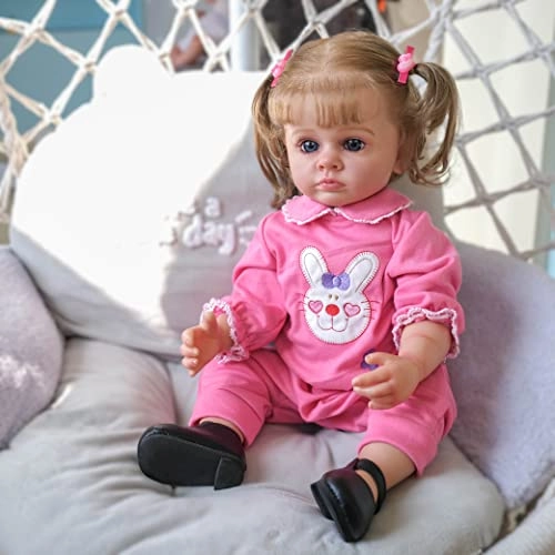 Reborn Baby Doll - 55 cm silicone vinyl