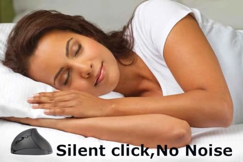 Vertical Mouse - Radio Frequency USB Wireless