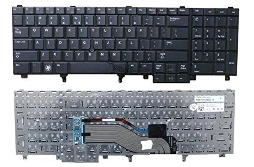 Laptop Compatible Keyboard - for Dell Latitude E5520 E5530 E6520 E6530 Precision M4600 M6600