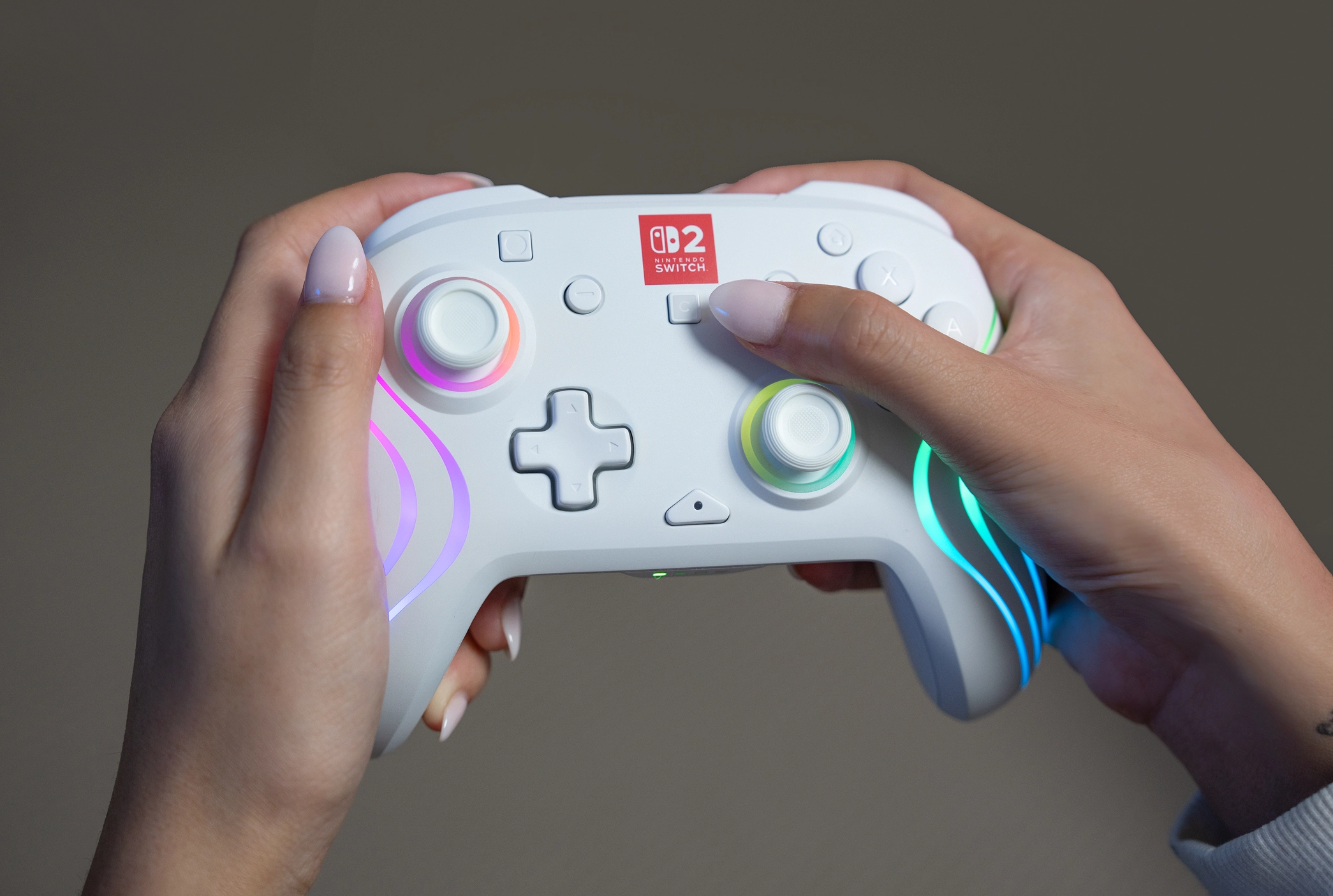 Afterglow RGB Switch 2 Wireless Controller - Clear Switch 2