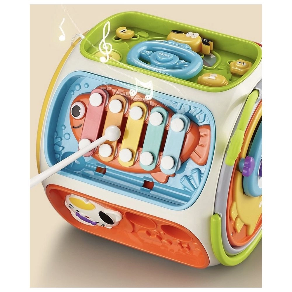 Multi-Activity 9-Sided Educational Toy - 18m+