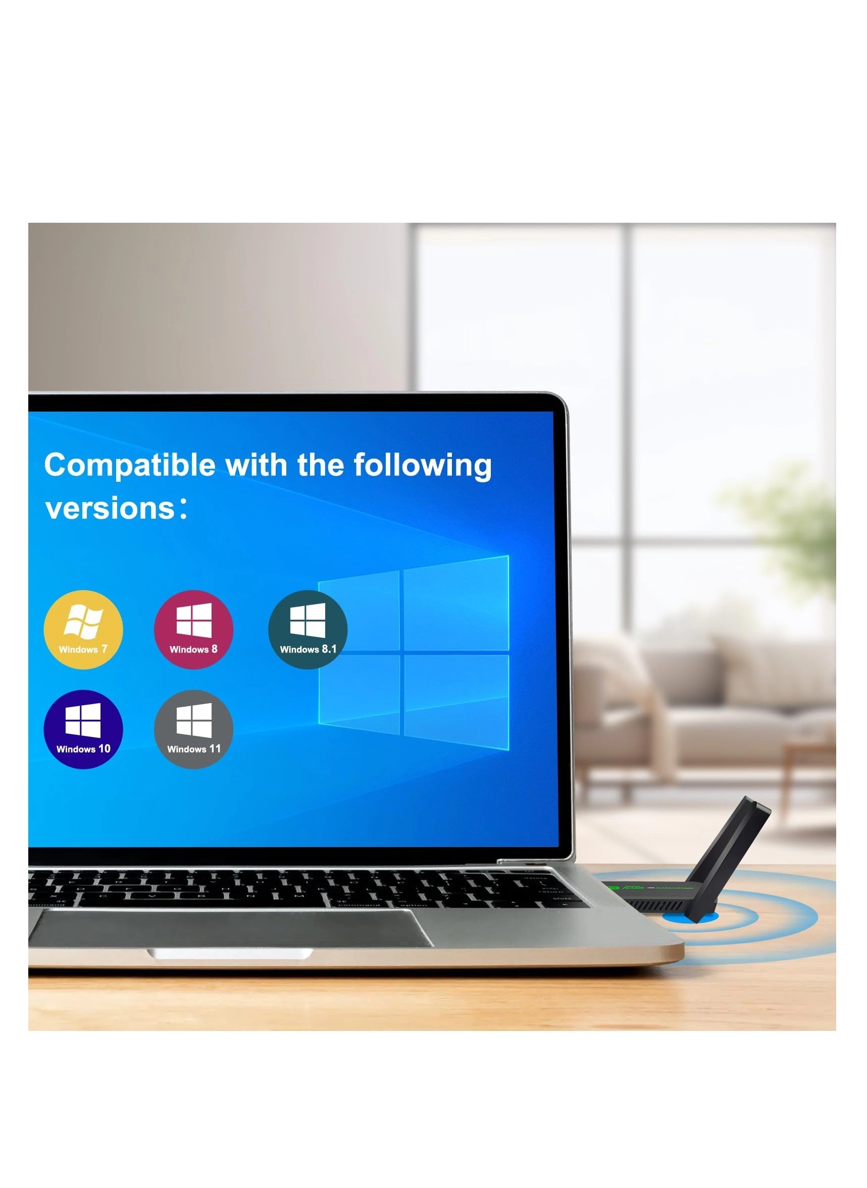 USB WiFi Adapter - 2.4GHz/5GHz