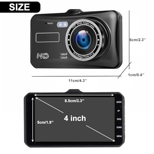 Dual Dash Camera - 1080p