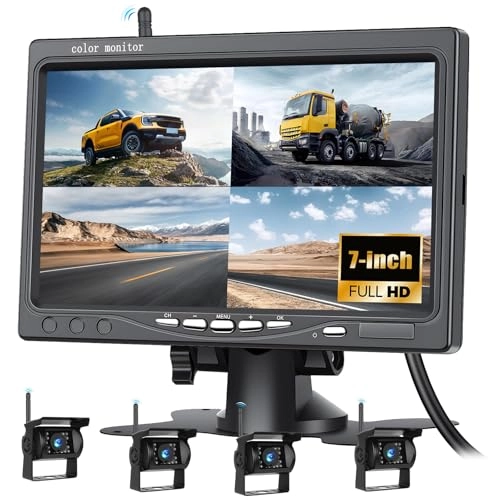 Wireless RV Backup Camera System - Night Vision Wireless 1080P