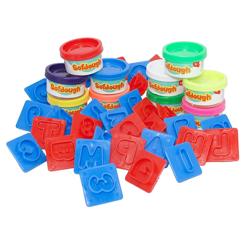 Sofdough Numbers Letters 'N Fun - 3 +