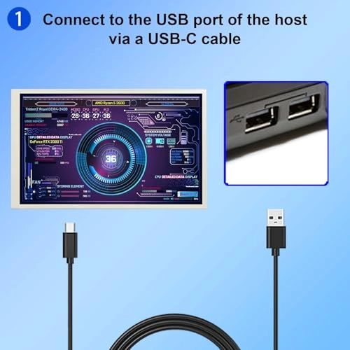 VS070SJ01-W - 7 inch 1280x800 Pixels