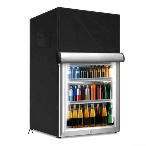Outdoor refrigerator cover - Fits most 3.0 cubic compact upright freezers