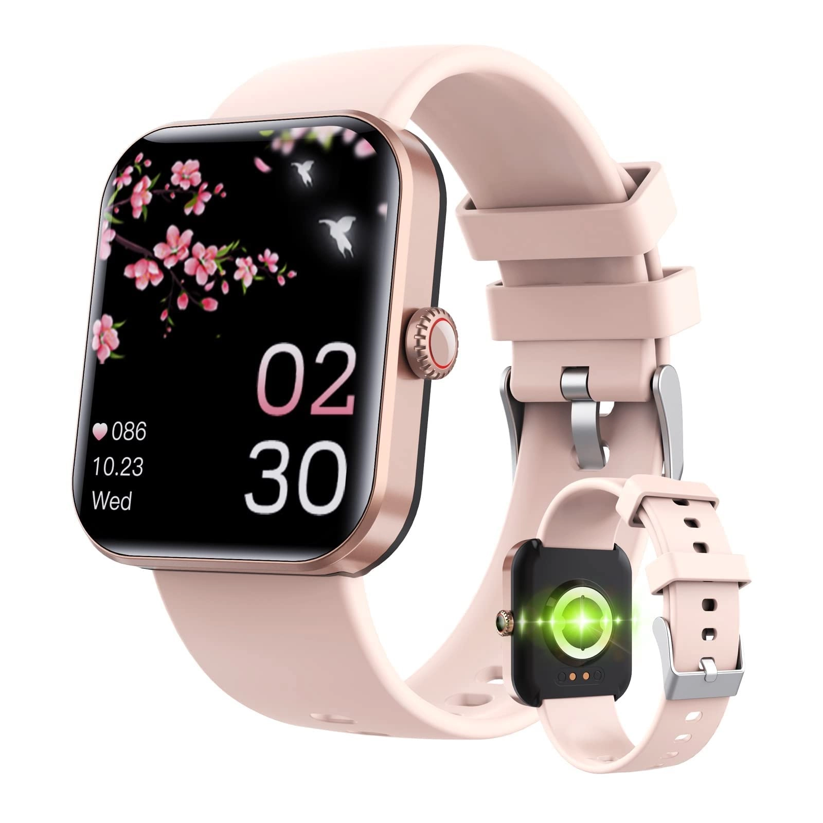 Fitness Watch - 1.92-inch 280mAh Black