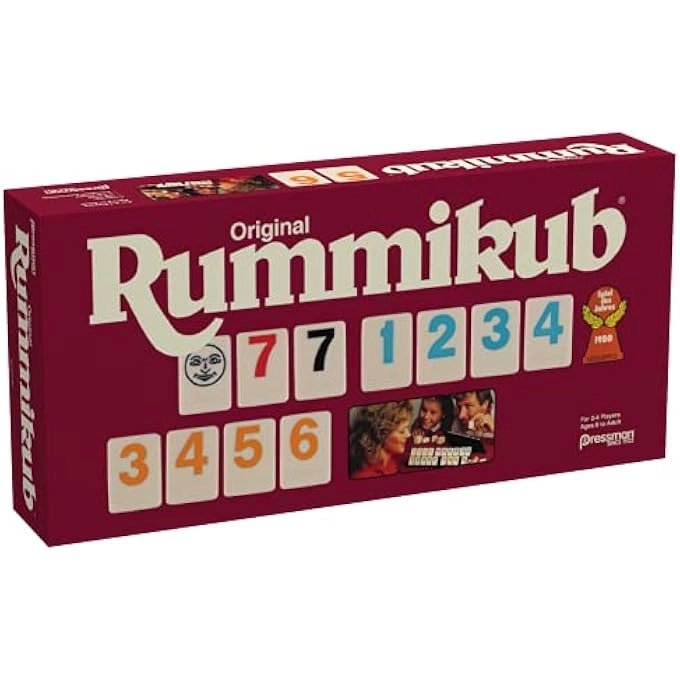 Rummikub: Original Retro Style Large Numbers