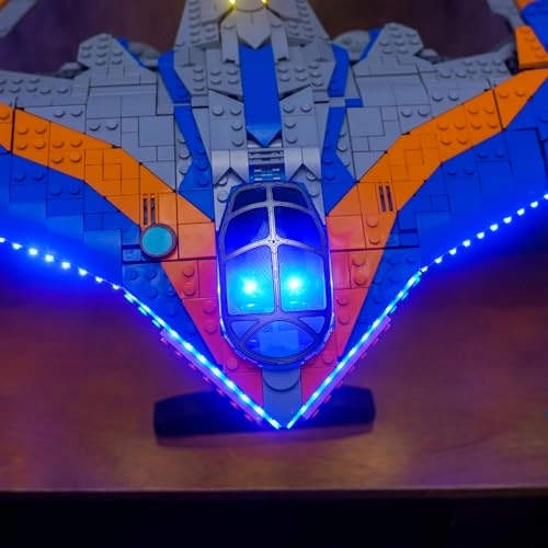 Remote Control Light Kit for LEGO Guardians of The Galaxy The Milano 76286 - Copper