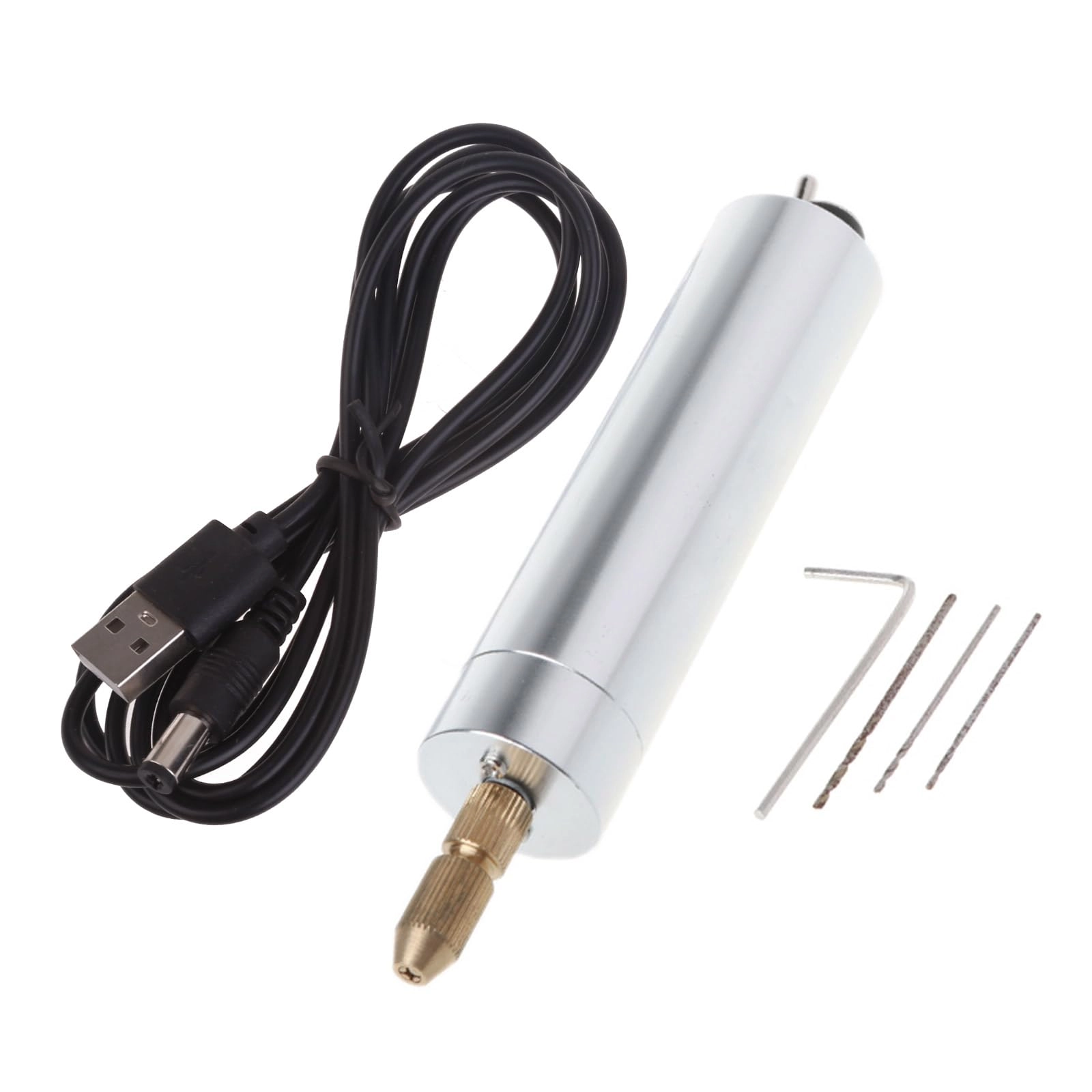 XEGZLH Electric Hand Drill - 0.7/1.0/1.2mm 3pc USB Cable