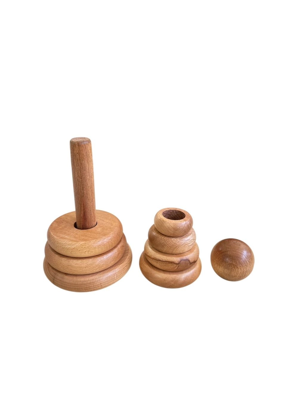 Stacking Rings - Suitable for 12 months and above 8 Pcs