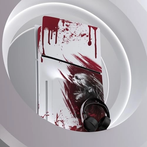Skin Stickers for PS5 Slim - Vinyl Blood Zombie