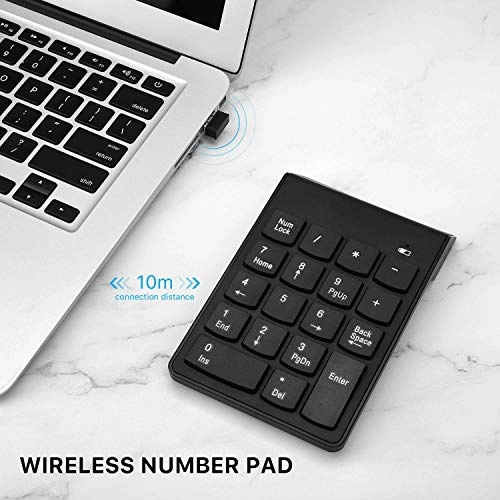 Wireless Numeric Keypad - 2.4Ghz 18Keys