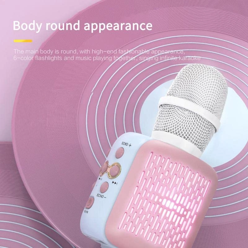 VRJTEC Kids Wireless Karaoke Microphone