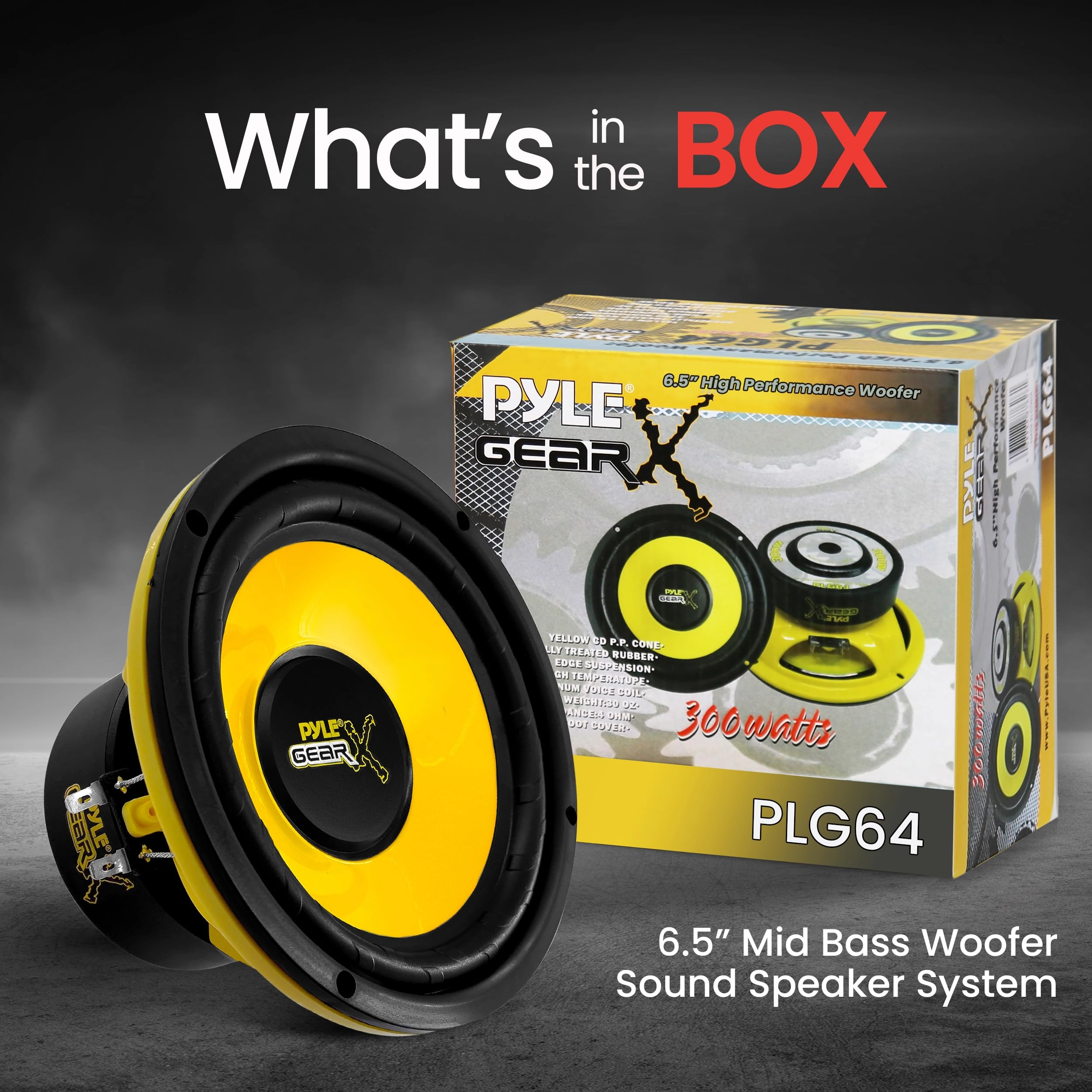 Mid Bass Woofer - 6.5 Inch