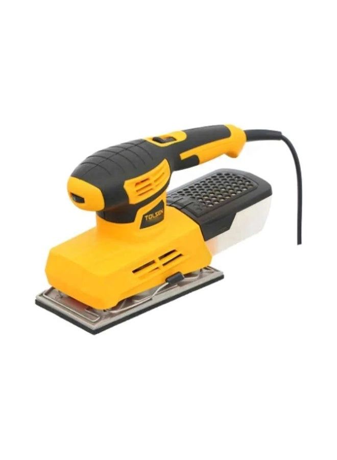 220W ORBITAL SANDER - 1.8 kg Yellow and Black