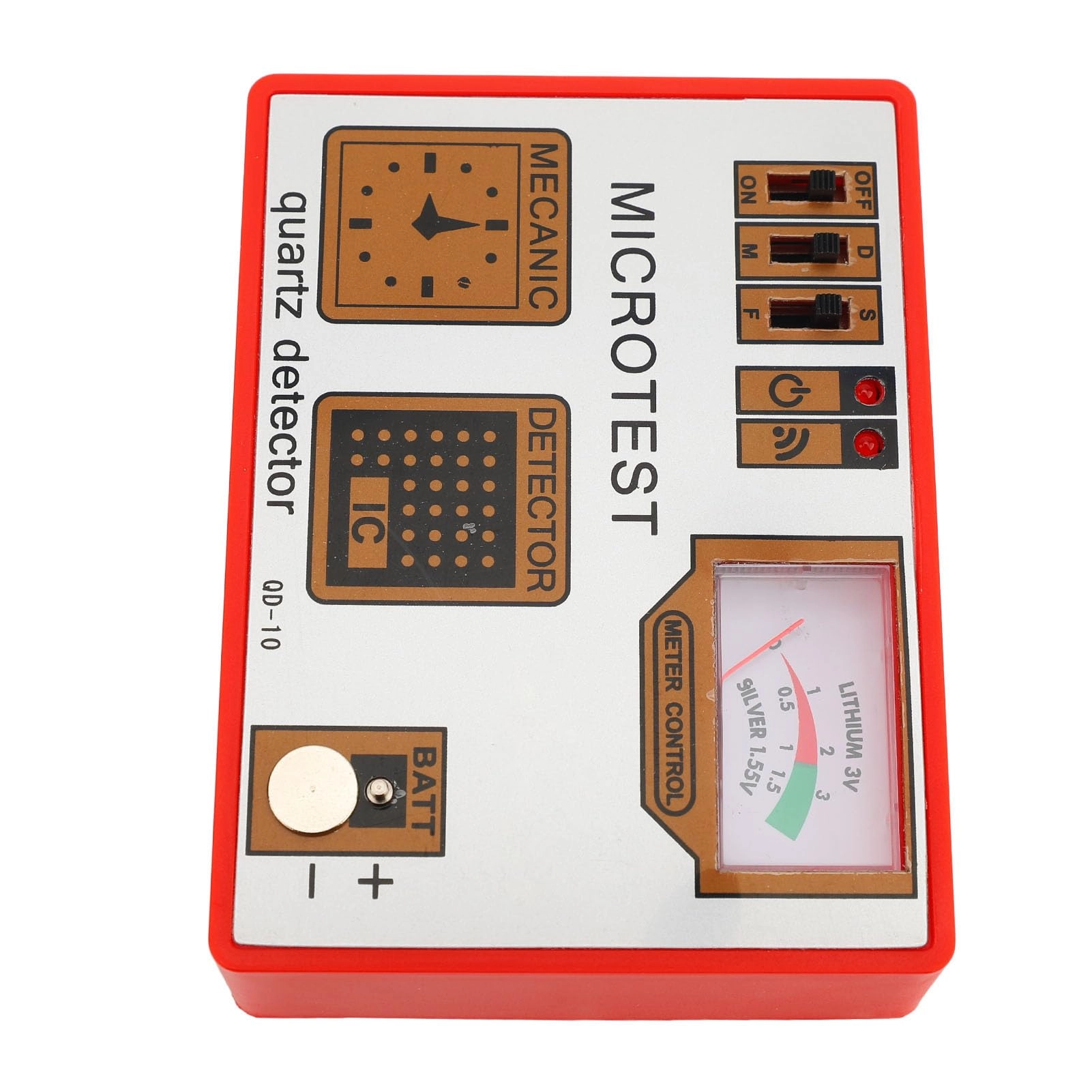 LOUYTW Watch Movement Pulse Tester - Demagnetizer Adjustable