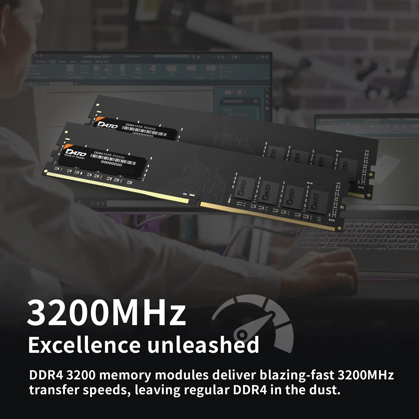 Desktop Memory Module - 16GB (8GBx2) 3200MHz 288-Pin DDR4